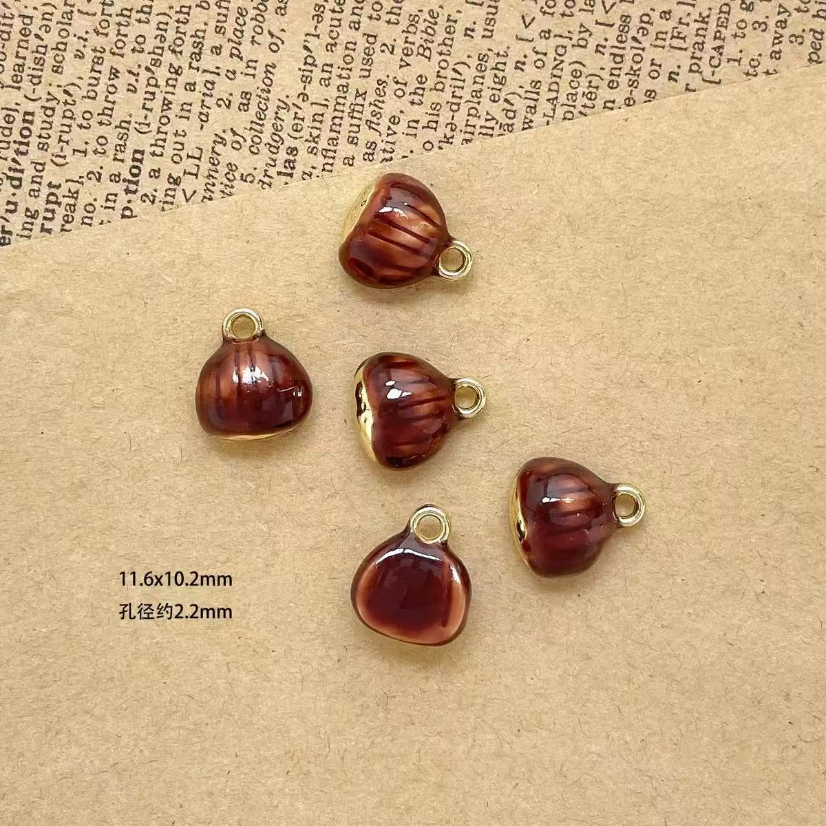 Alloy Autumn Vegetables Pendents