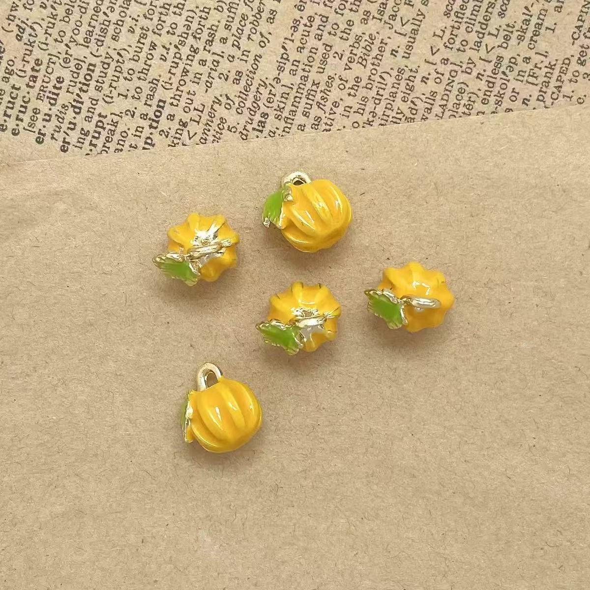 Alloy Autumn Vegetables Pendents